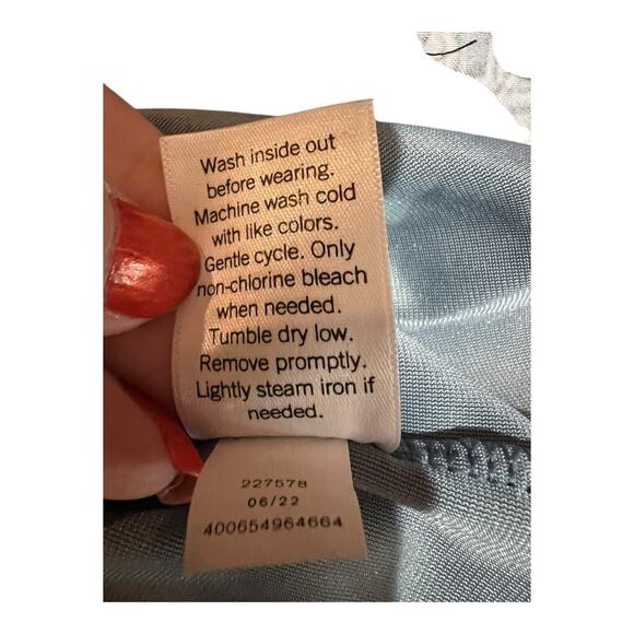 LC Lauren Conrad Smocked Velvet Mini Dress New Without Tags MSRP $64.00 - Picture 10 of 12